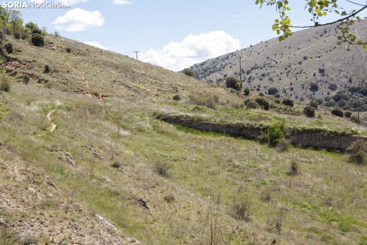 Hallan restos humanos en las laderas del Castillo