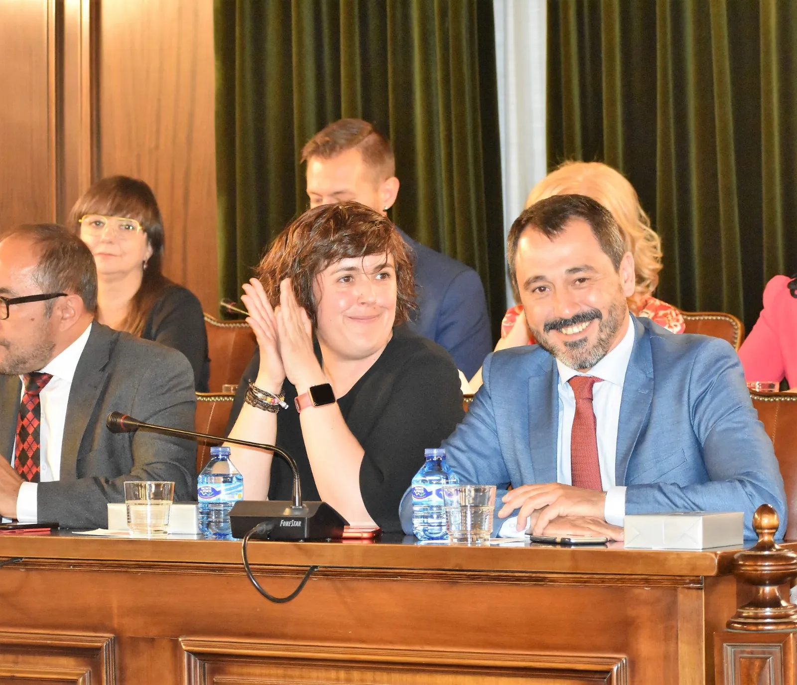 Toma de posesión de Carlos Martínez Mínguez. 