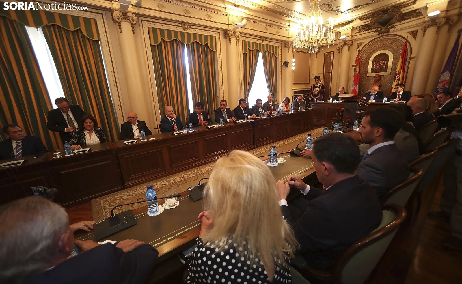 Una imagen de la jornada en el Palacio Provincial. /SN