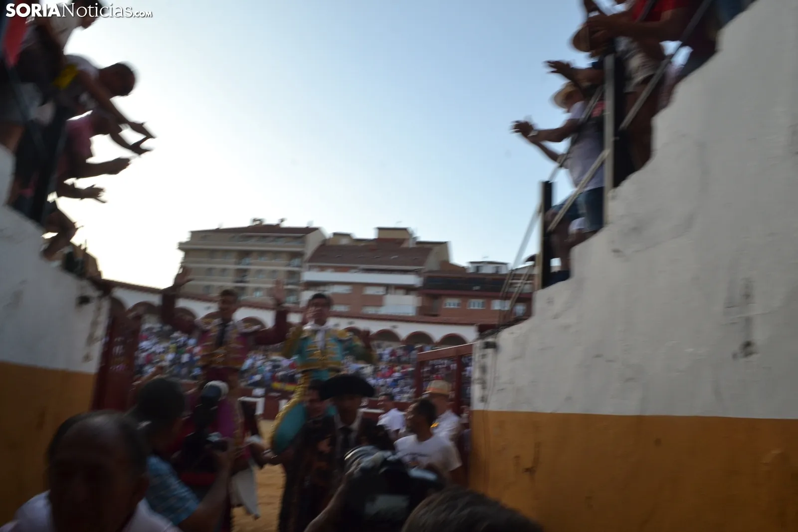 Una imagen de la tarde taurina soriana de este Sábado Agés. /SN