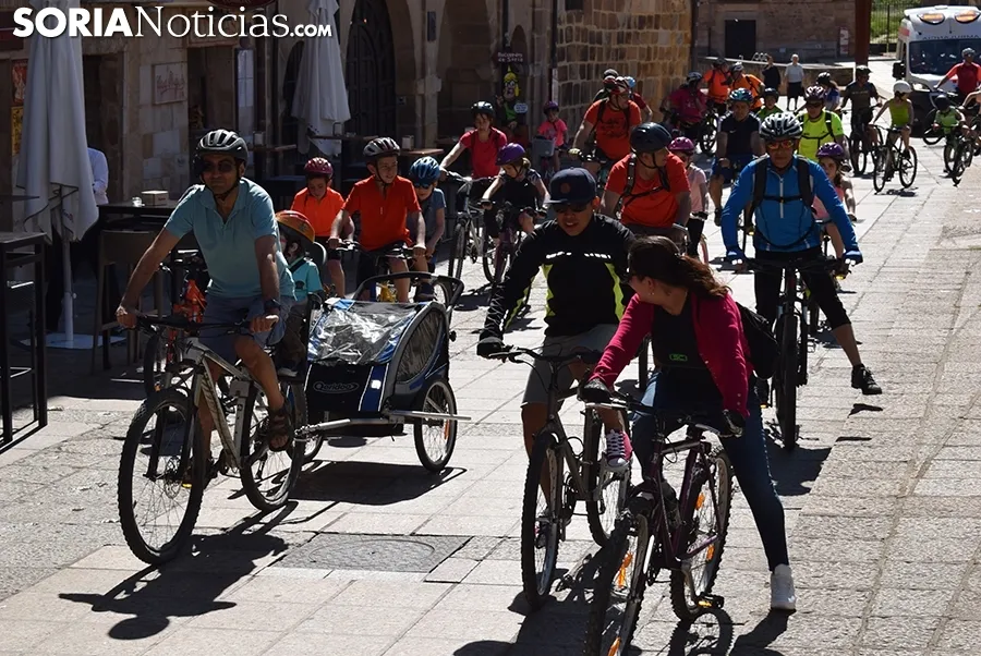 Día Popular de la Bicicleta de Soria. /SN