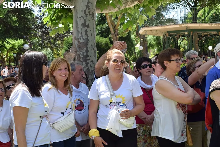 Homenaje de la Asociación de Jurados de Cuadrillas a los autores de las sanjuneras. /SN