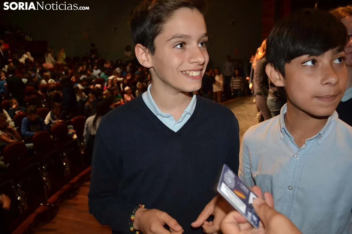 Entrega del carnet de Ciberexpert@.