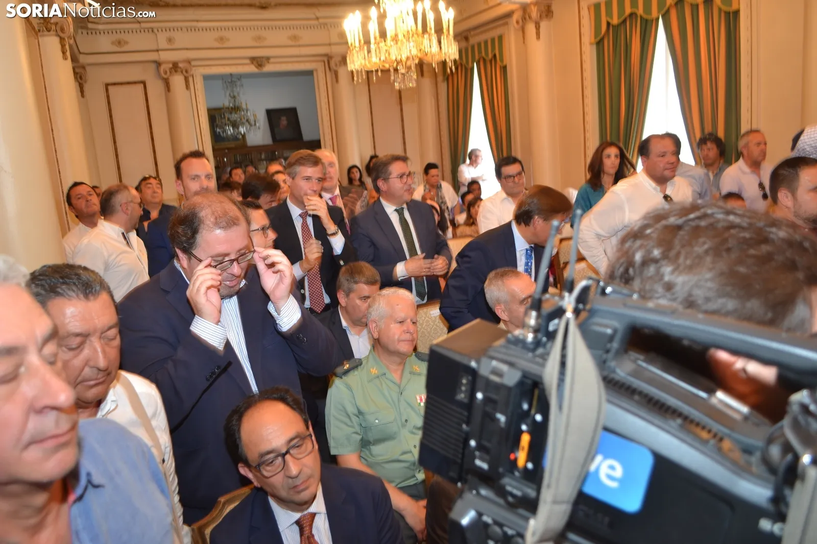 Una imagen de la jornada en el Palacio Provincial. /SN