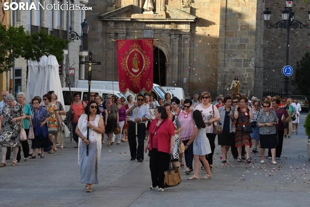 Procesión del Sagrado Corazón en Ágreda. / Nacho Grijalbo