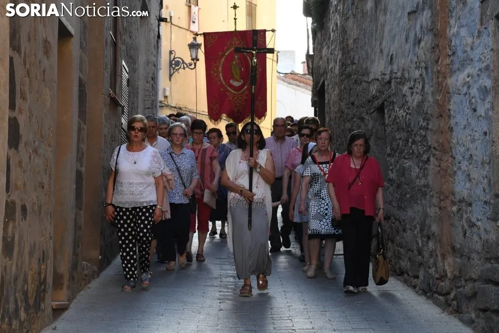 Procesión del Sagrado Corazón en Ágreda. / Nacho Grijalbo