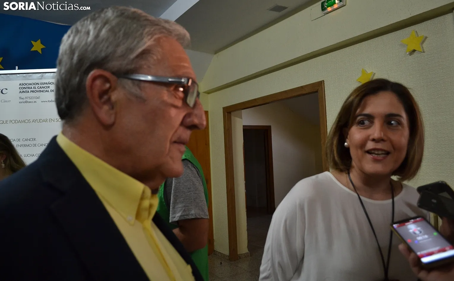 Fernando Ligero e Isabel Ania. /SN