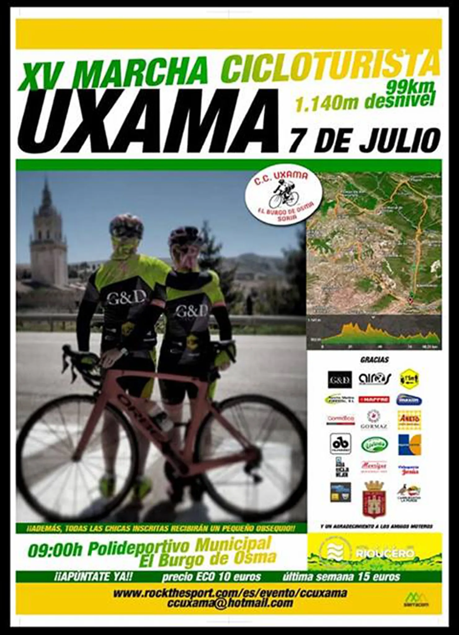 Foto 2 - Abren las inscripciones para la Cicloturista Uxama