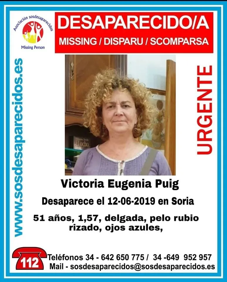 Cartel de la búsqueda. /sosdesaparecidos.es