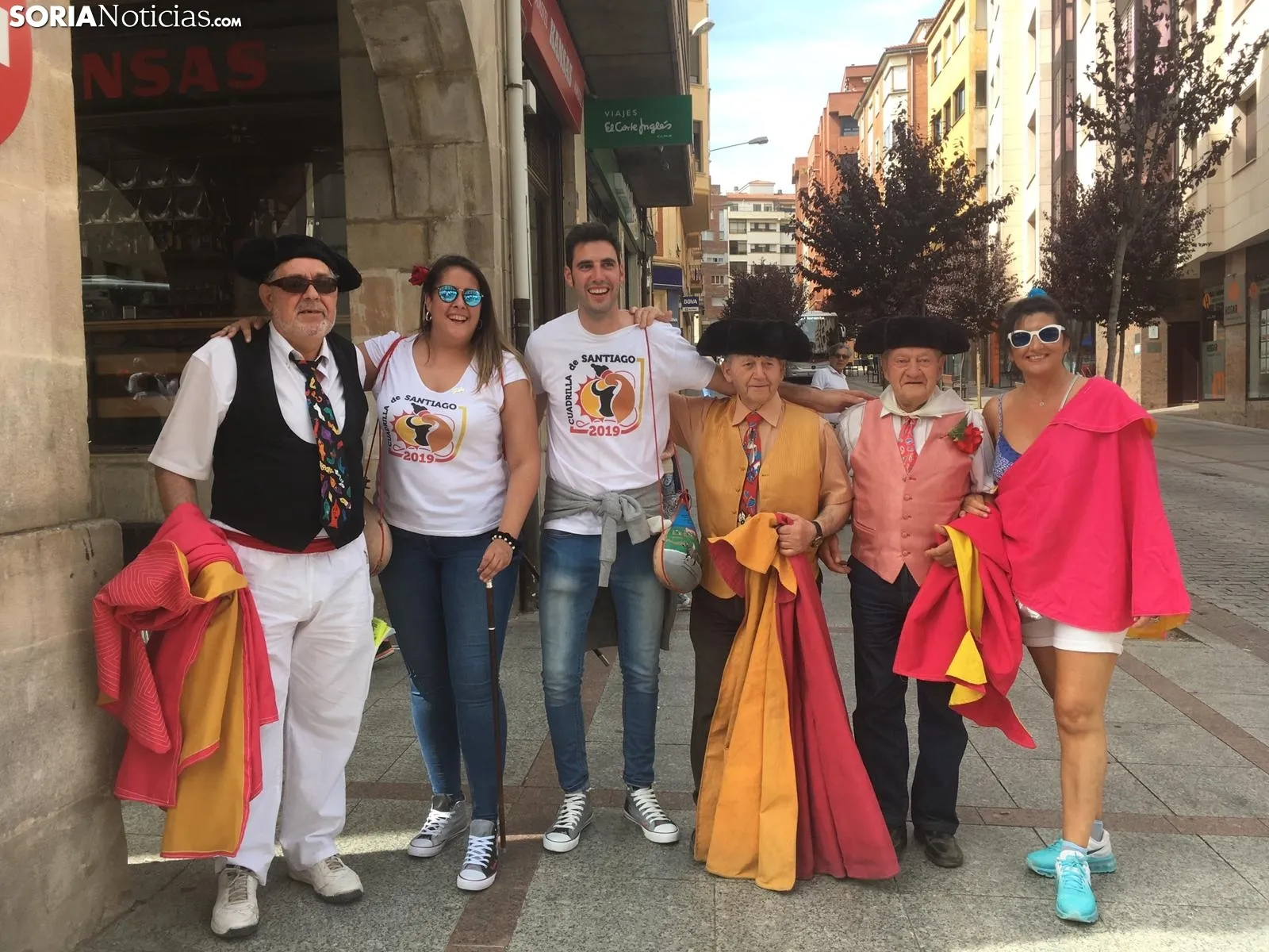 Salida de la Comitiva Oficial de Soria.