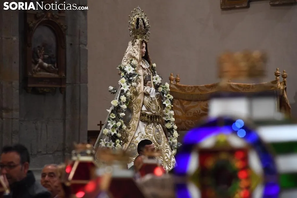 Una de las imágenes del Rosario de Cristal. /SN