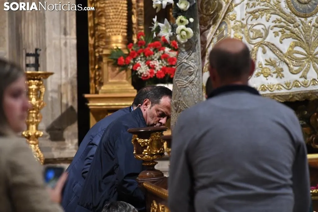 Una de las imágenes del Rosario de Cristal. /SN
