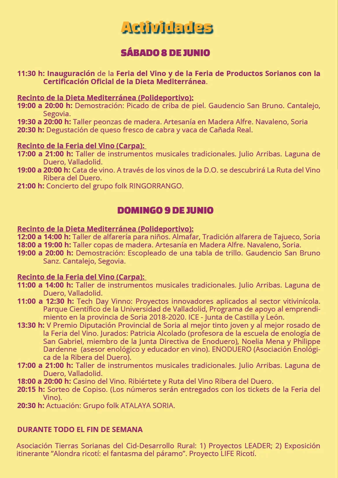 Foto 3 - Este fin de semana, nueva edici&oacute;n de la Feria del Vino y de la Dieta Mediterr&aacute;nea en San Esteban