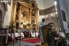 Una imagen de la solemnidad mariana en Ágreda este sábado. /Nacho Grijalbo