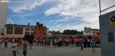 Una imagen del ambiente en el patio. /SN
