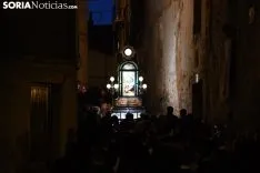 Una de las imágenes del Rosario de Cristal. /SN