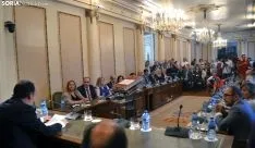 Una imagen de la jornada en el Palacio Provincial. /SN