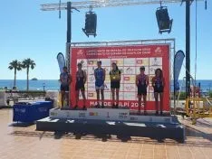 Foto 3 - El Triatl&oacute;n Soriano logra varias medallas en Mar de Pulp&iacute;