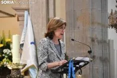 Una imagen de la solemnidad mariana en Ágreda este sábado. /Nacho Grijalbo