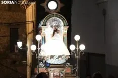 Una de las imágenes del Rosario de Cristal. /SN