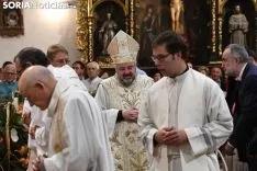 Una imagen de la solemnidad mariana en Ágreda este sábado. /Nacho Grijalbo