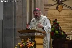 Una imagen de la solemnidad mariana en Ágreda este sábado. /Nacho Grijalbo