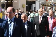 Una imagen de la solemnidad mariana en Ágreda este sábado. /Nacho Grijalbo