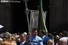 Una imagen de la solemnidad mariana en Ágreda este sábado. /Nacho Grijalbo