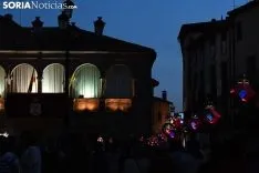 Una de las imágenes del Rosario de Cristal. /SN