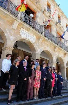 Toma de posesión de Carlos Martínez Mínguez. 