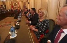 Una imagen de la jornada en el Palacio Provincial. /SN