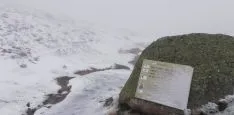 Una de las imágenes con las que despertaba Urbión este viernes. /AS
