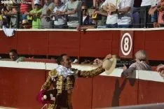 Una imagen de la tarde taurina soriana de este Sábado Agés. /SN