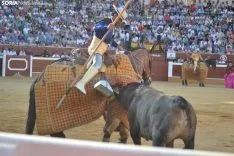 Una imagen de la tarde taurina soriana de este Sábado Agés. /SN