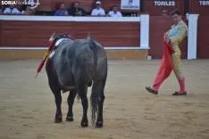 Una imagen de la tarde taurina soriana de este Sábado Agés. /SN