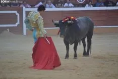 Una imagen de la tarde taurina soriana de este Sábado Agés. /SN