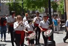 Homenaje de la Asociación de Jurados de Cuadrillas a los autores de las sanjuneras. /SN