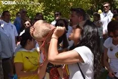 Homenaje de la Asociación de Jurados de Cuadrillas a los autores de las sanjuneras. /SN