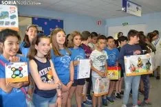 Alumnos de las Pedrizas en el Santa Bárbara.