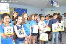 Alumnos de las Pedrizas en el Santa Bárbara.