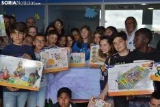 Alumnos de las Pedrizas en el Santa Bárbara.