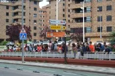 Foto 11 - Cencerros de la Trashumancia en la capital. Oveja que bala, bocado que pierde