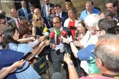 Una imagen de la jornada en el Palacio Provincial. /SN