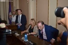 Una imagen de la jornada en el Palacio Provincial. /SN