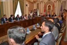 Una imagen de la jornada en el Palacio Provincial. /SN