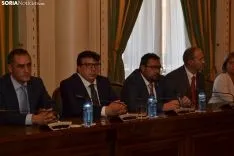 Una imagen de la jornada en el Palacio Provincial. /SN