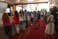 Una imagen de la jornada en el Palacio Provincial. /SN