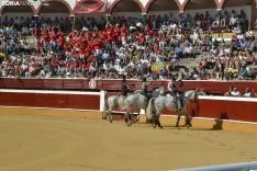 Una imagen de los rejones de este Miércoles El Pregón. /SN