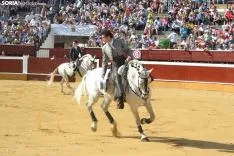 Una imagen de los rejones de este Miércoles El Pregón. /SN
