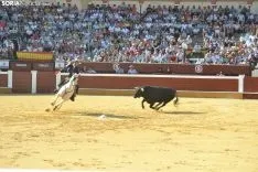 Una imagen de los rejones de este Miércoles El Pregón. /SN